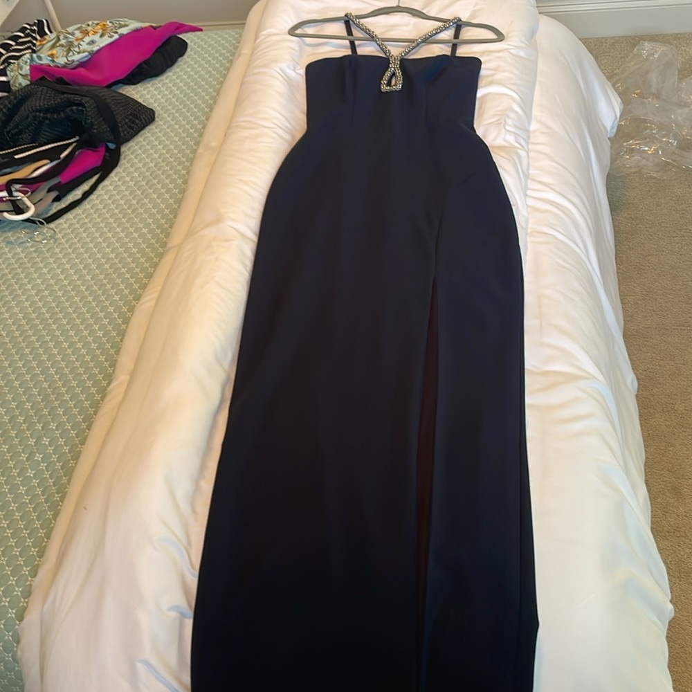 Aqua gown worn once! - Picture 10 of 15